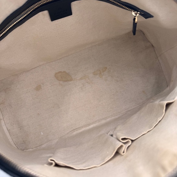 GUCCI Micro Guccisima Patent Top Handle Bag - Picture 12 of 14